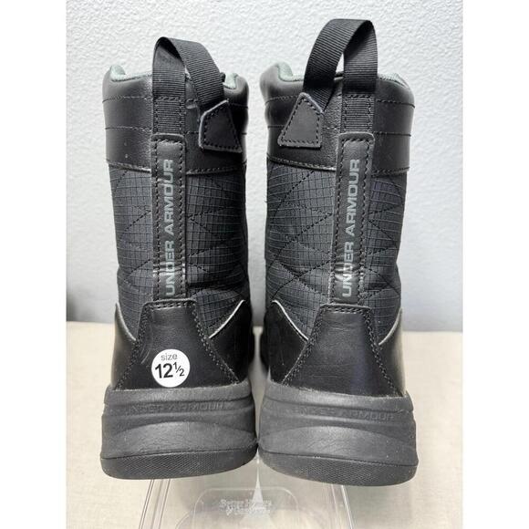 Under Armour UA Stellar G2 Tactical Leather Boots Mens  12.5 - Picture 4 of 9
